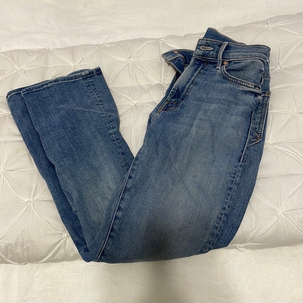 Mother Insider Cropped Jeans